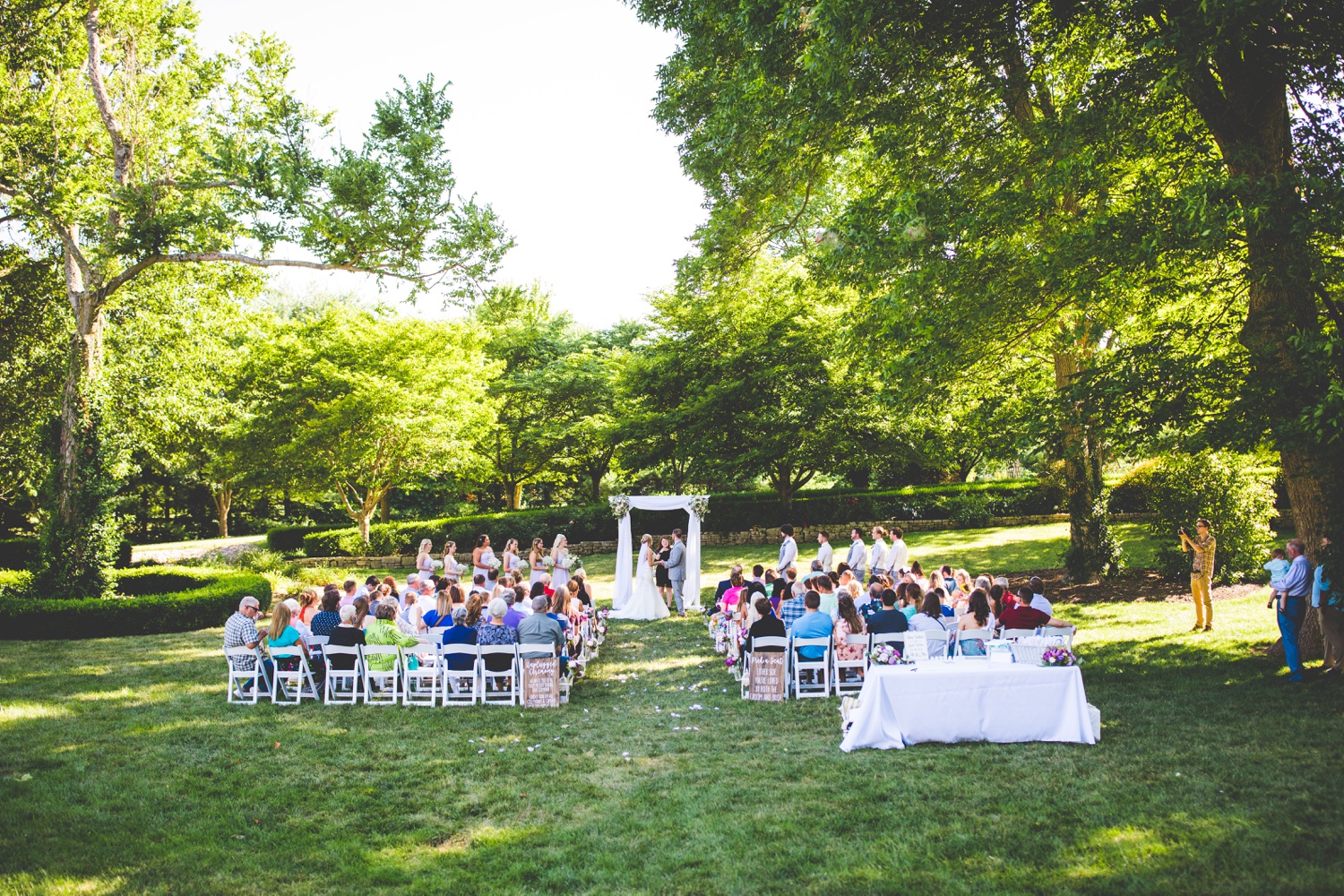 outdoor venues for summer wedding in Springfield Missouri