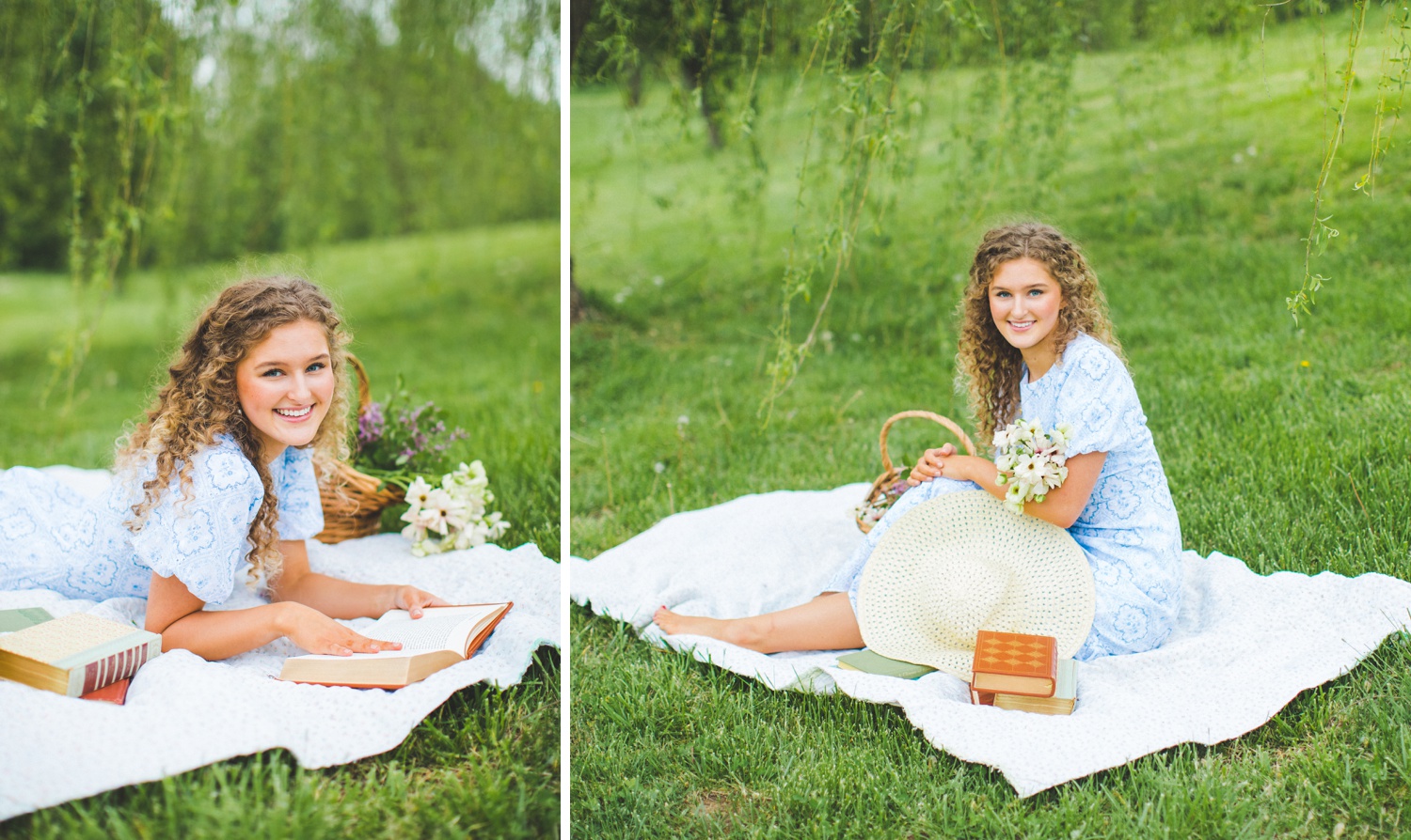 spring senior photographs in northwest Arkansas 