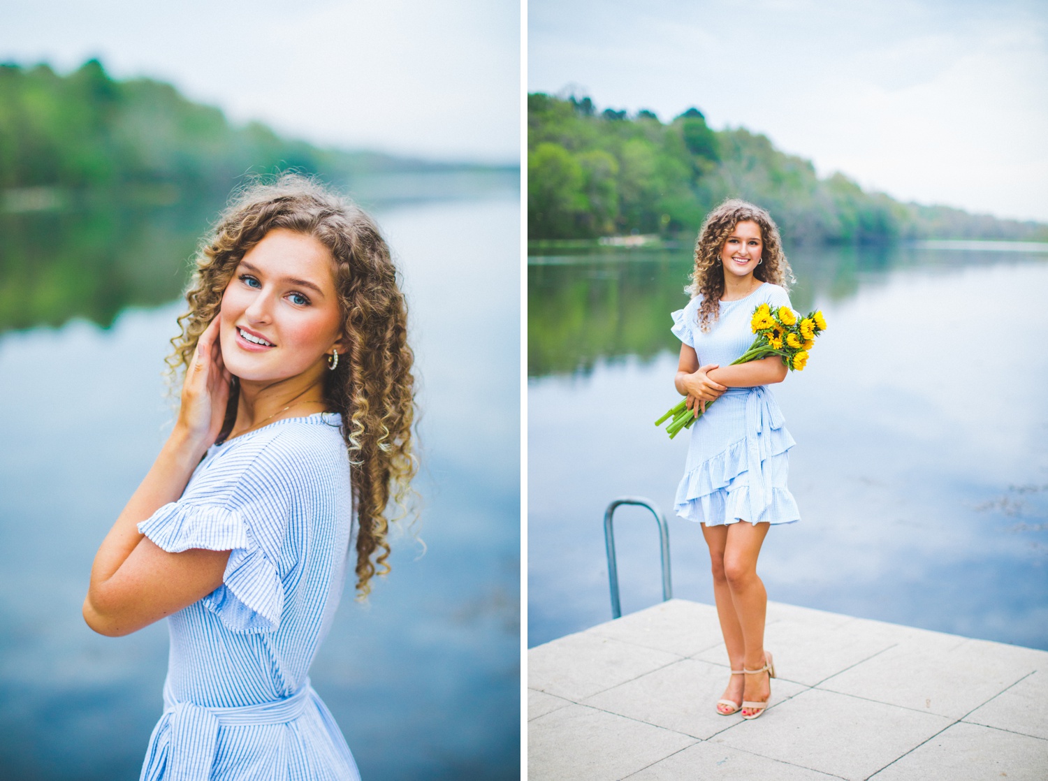 colorful senior photos in Northwest Arkansas 