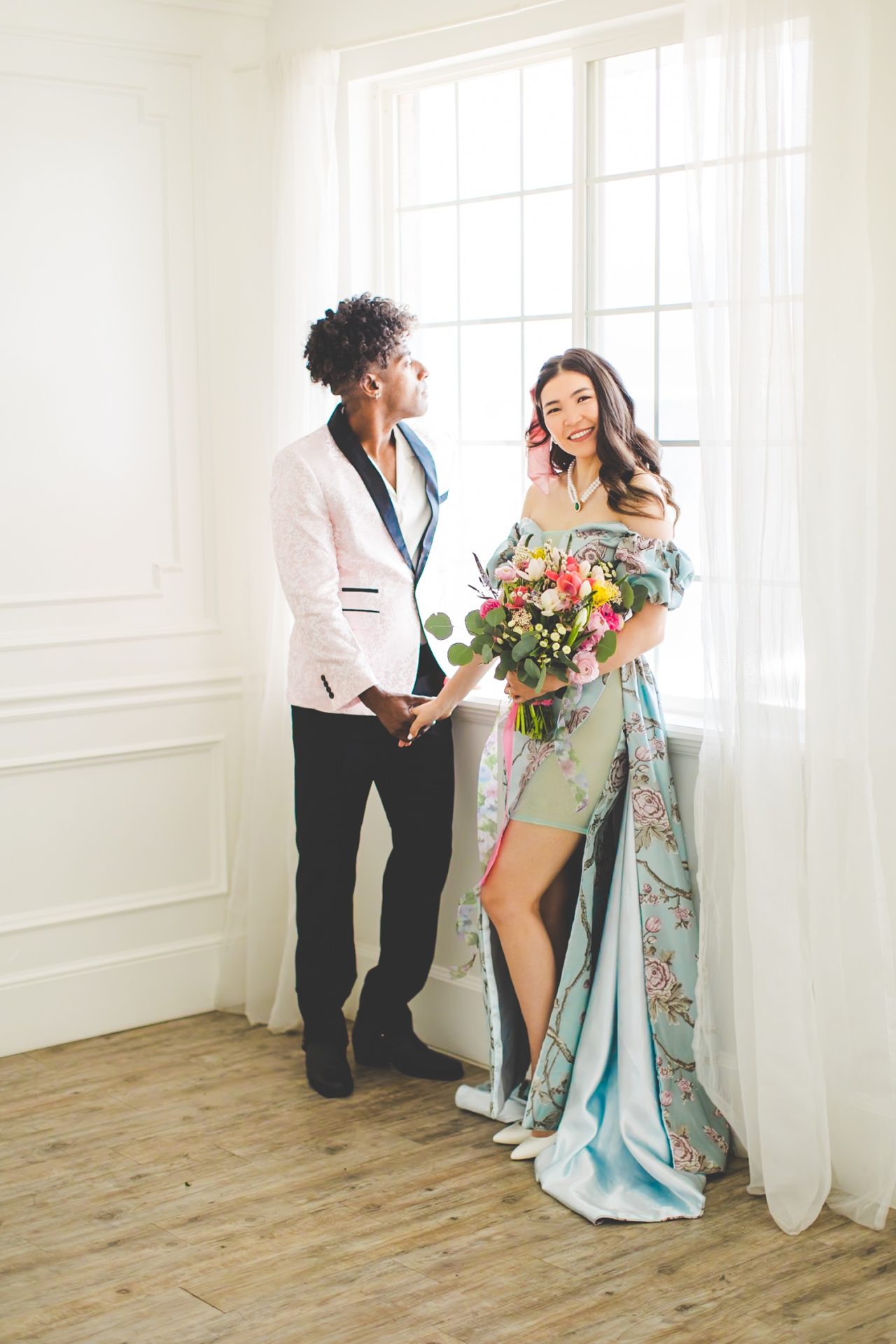 Simple Spring Wedding Editorial in Utah