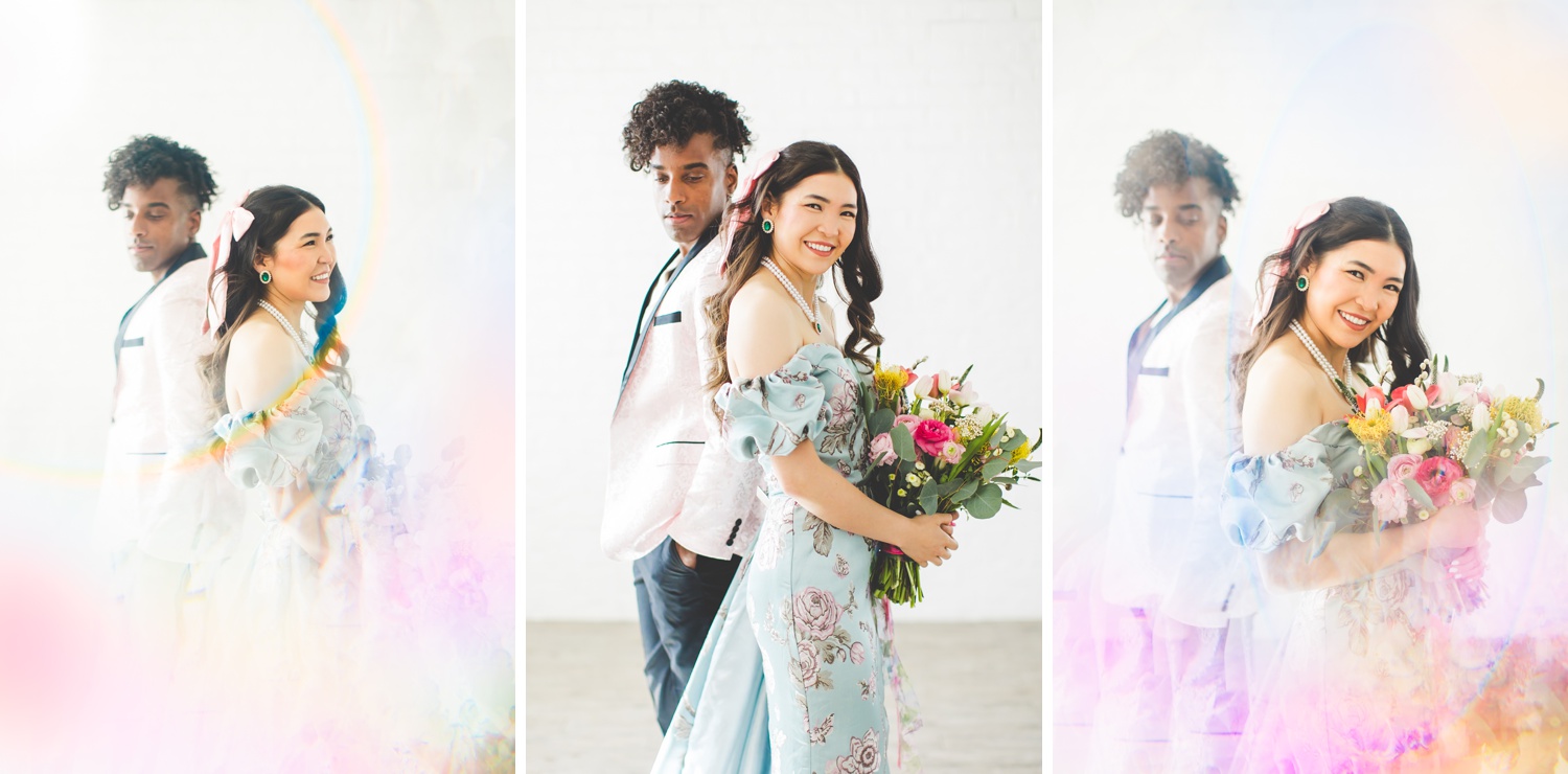 Simple Spring Wedding Editorial in Utah