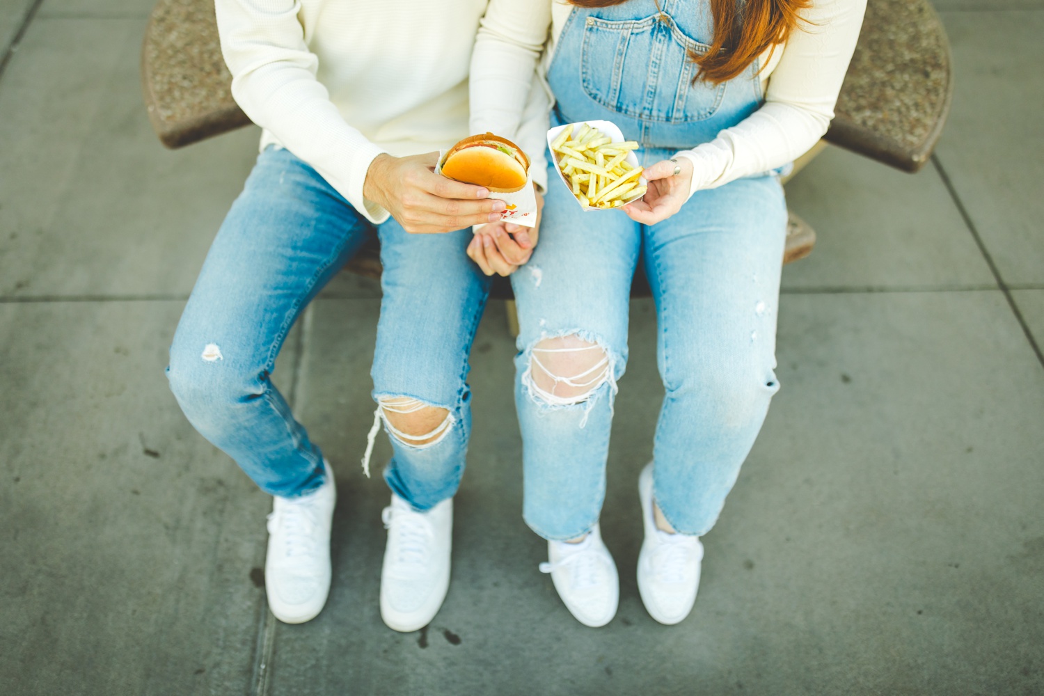 Colorful Engagement Photography at In & Out