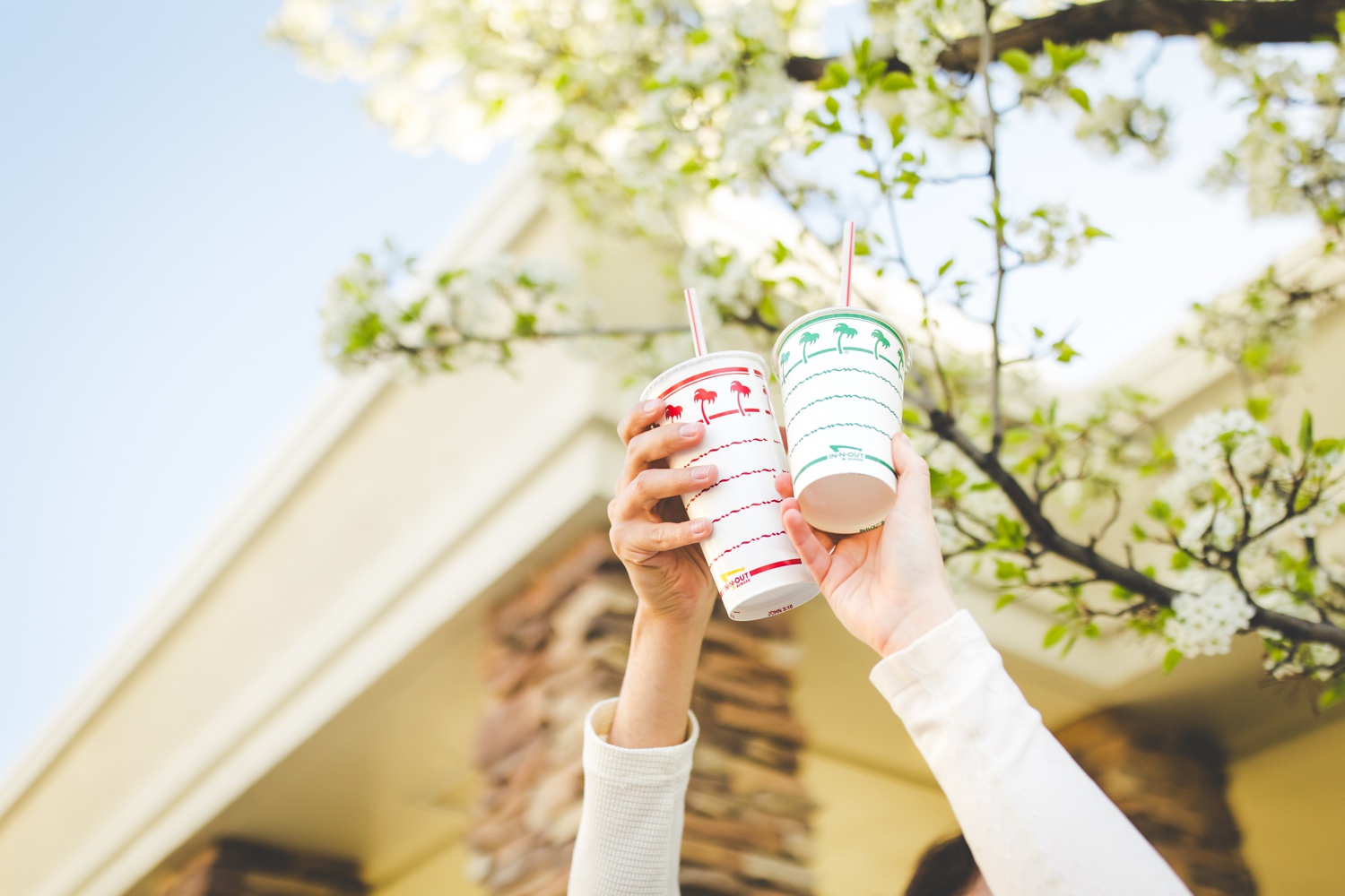 Cute Couple Photographs at In & Out, Minimalist Photo Outfit Ideas for Gen Z