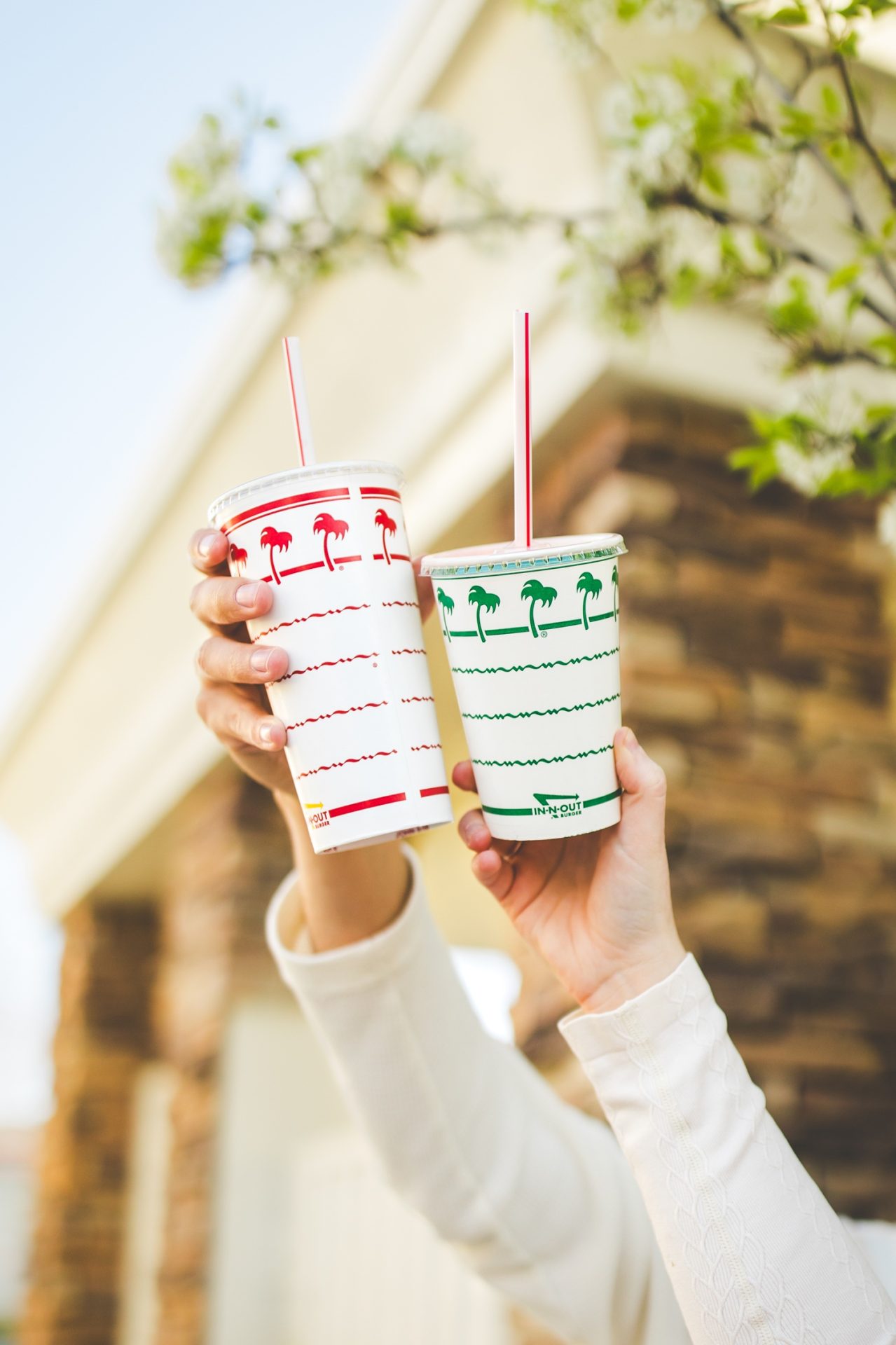 Cute Couple Photographs at In & Out, Minimalist Photo Outfit Ideas for Gen Z