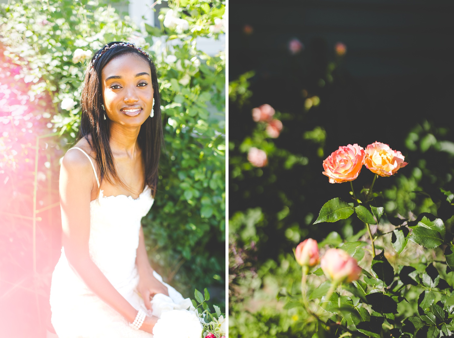 Colorful Bridal Photographs in Northwest Arkansas 
