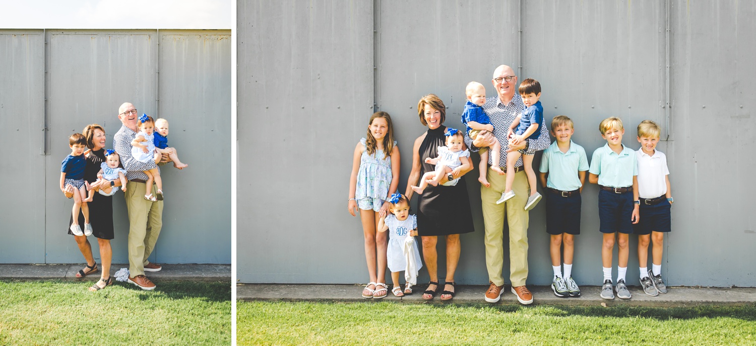 Extended Family Photos in Northwest Arkansas 