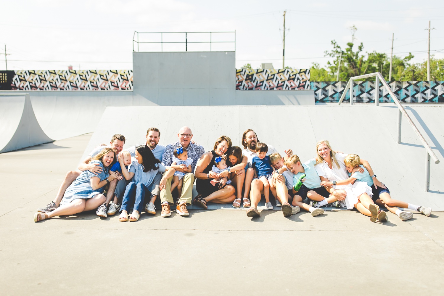Family Photographs at Rogers Skate Park