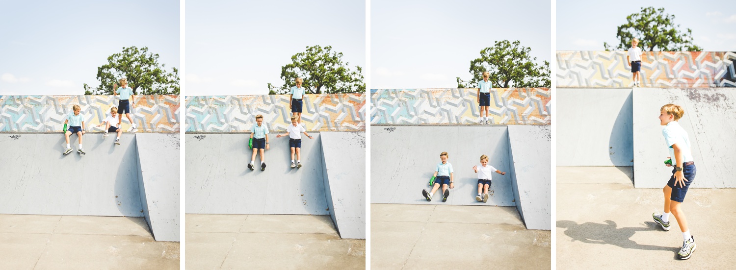 Family Photographs at Rogers Skate Park
