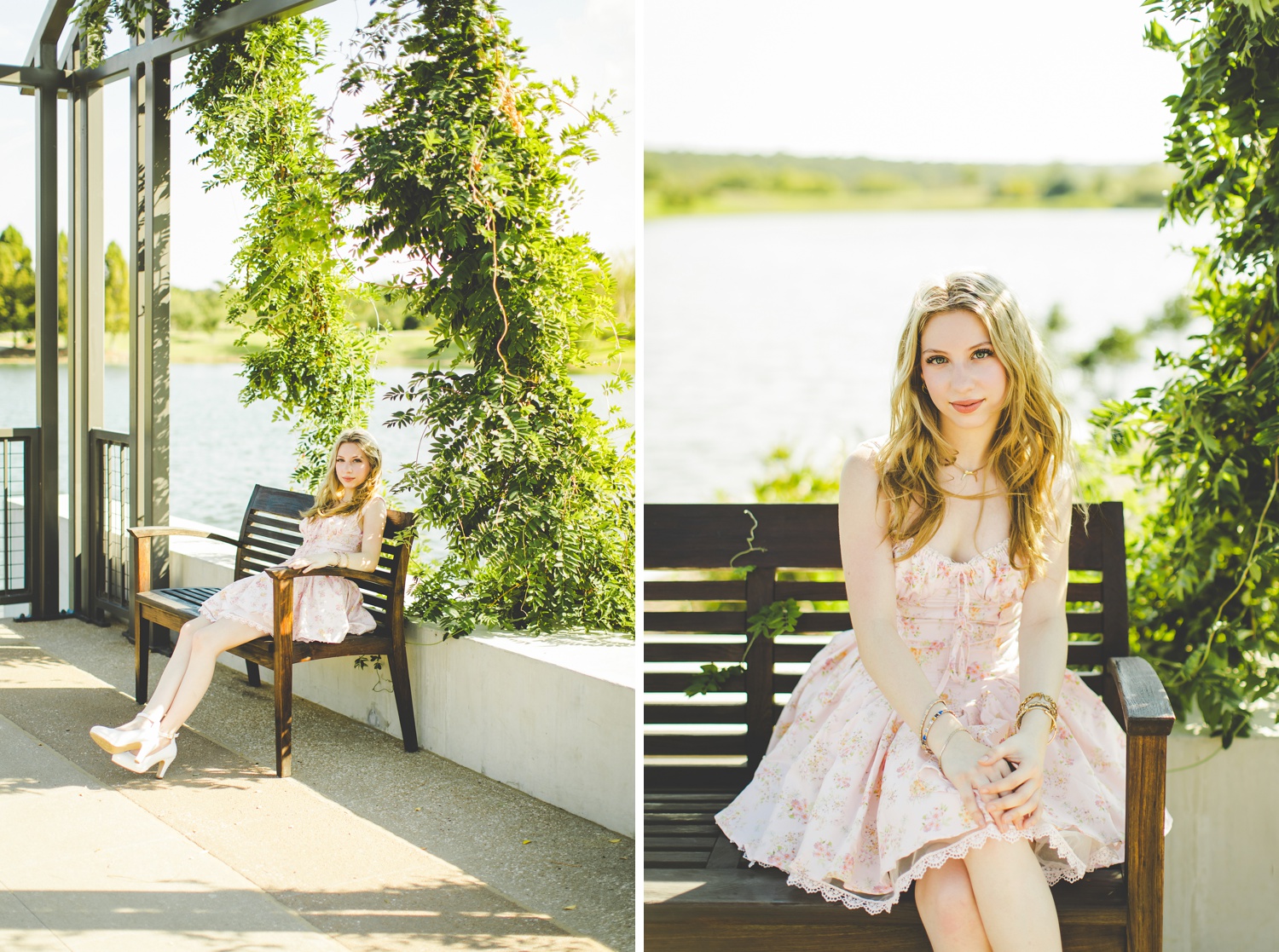 Senior Photographs at the Tulsa Botanical Garden 