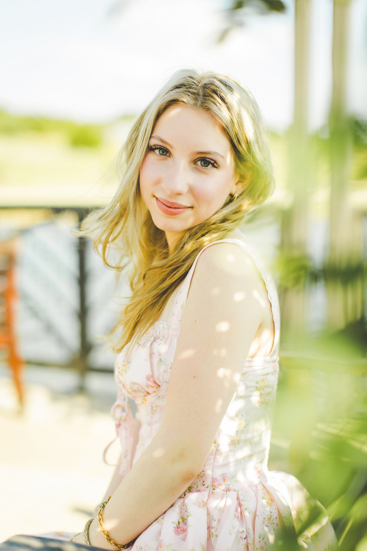 Senior Photographs at the Tulsa Botanical Garden 