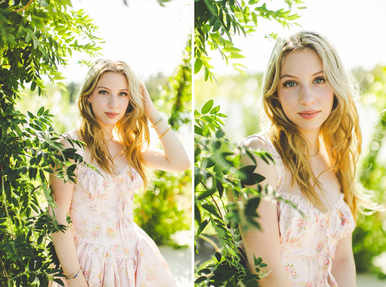 Senior Photographs at the Tulsa Botanical Garden 