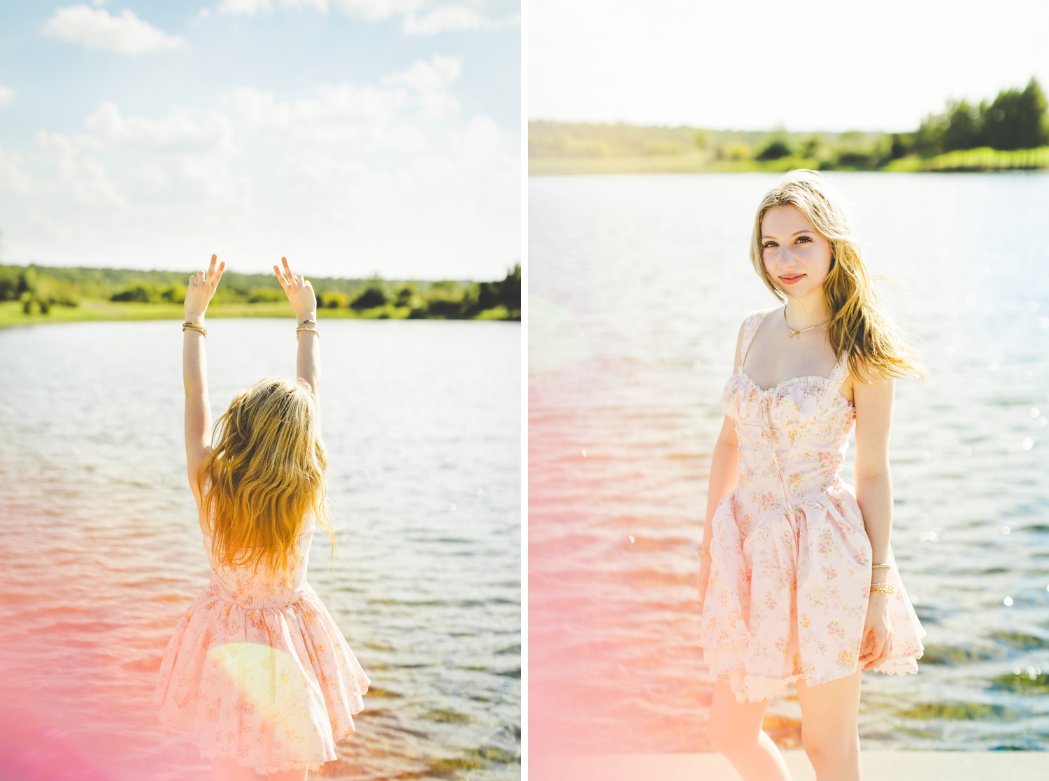 Senior Photographs at the Tulsa Botanical Garden 