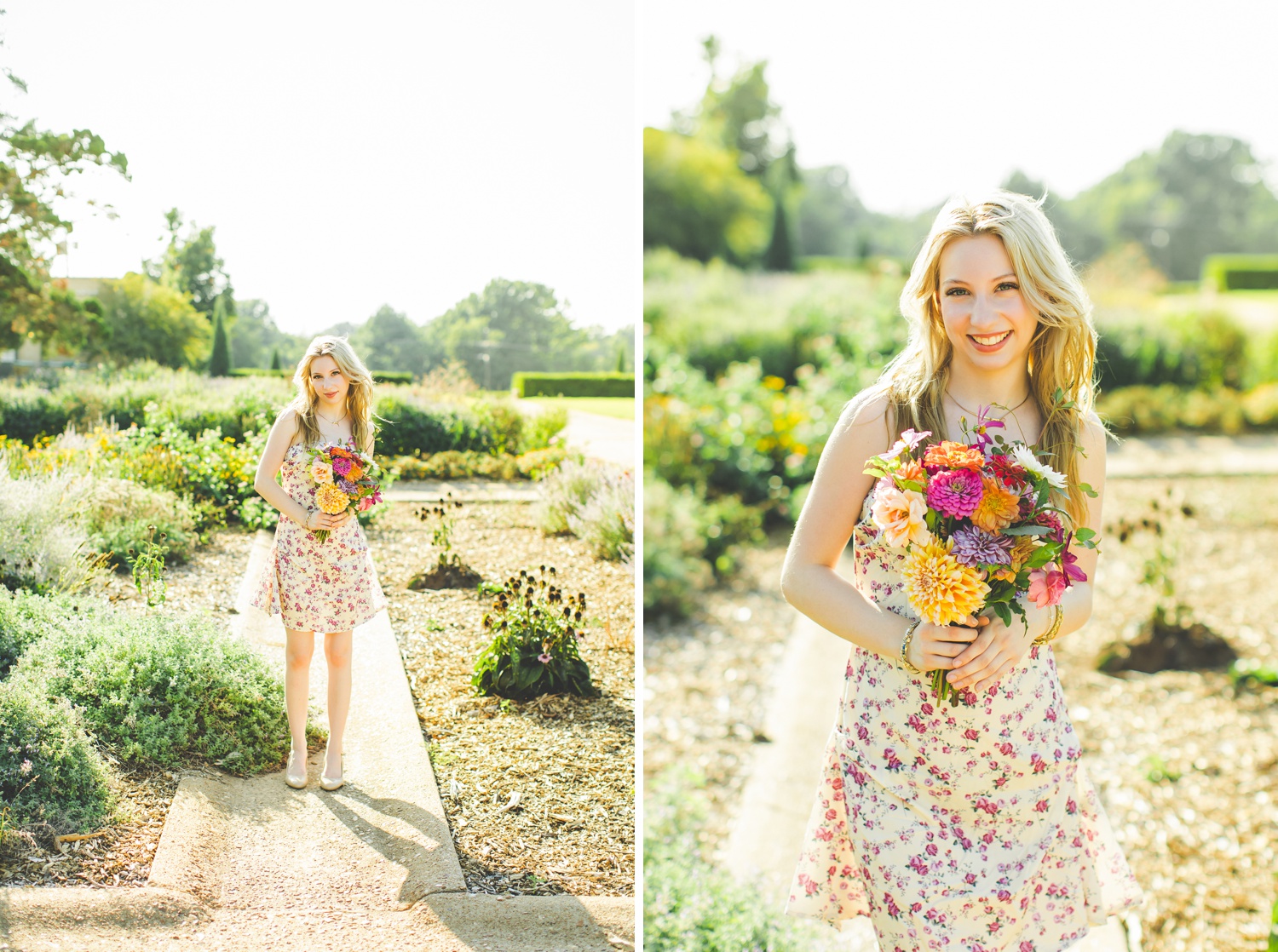 Floral Senior Photographs in Oklahoma 