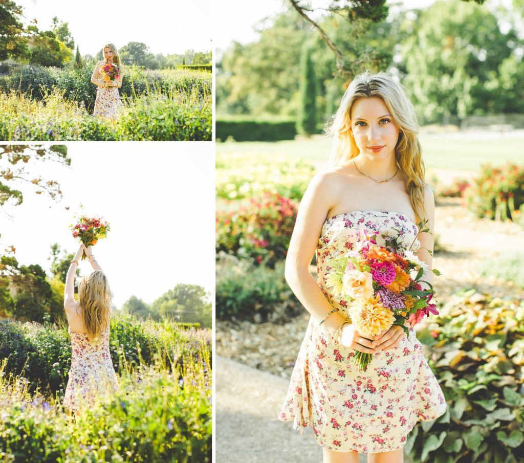 Floral Senior Photographs in Oklahoma