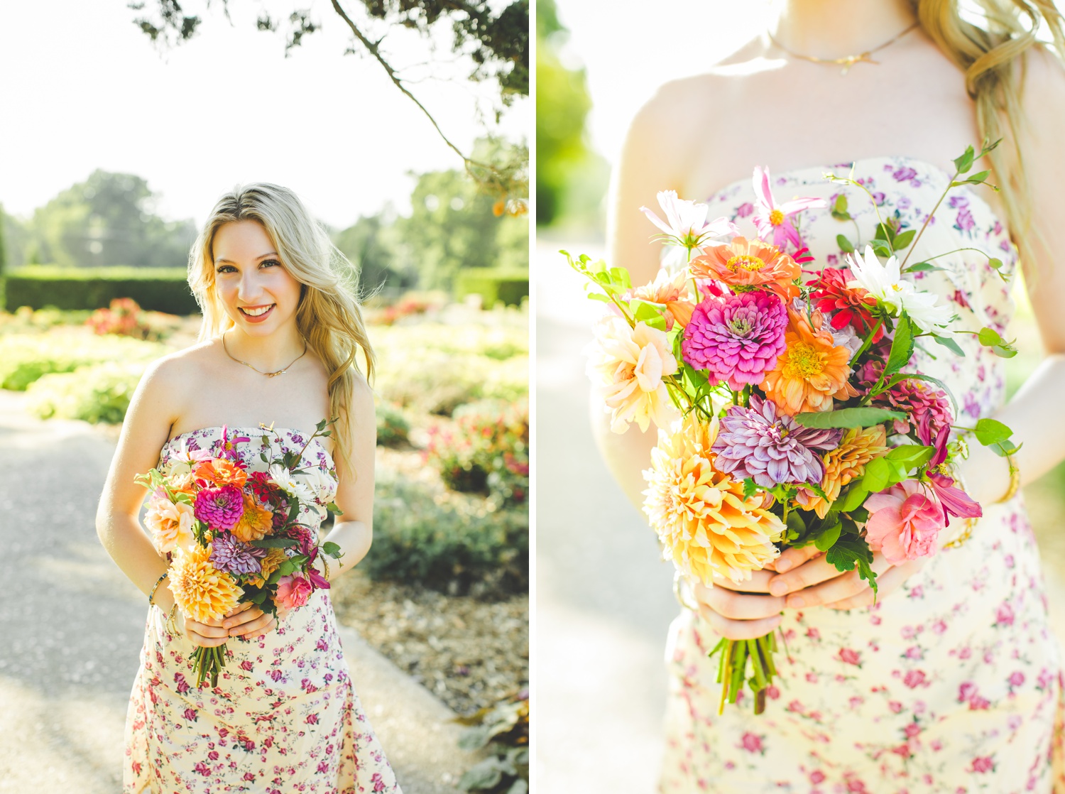 Floral Senior Photographs in Oklahoma 