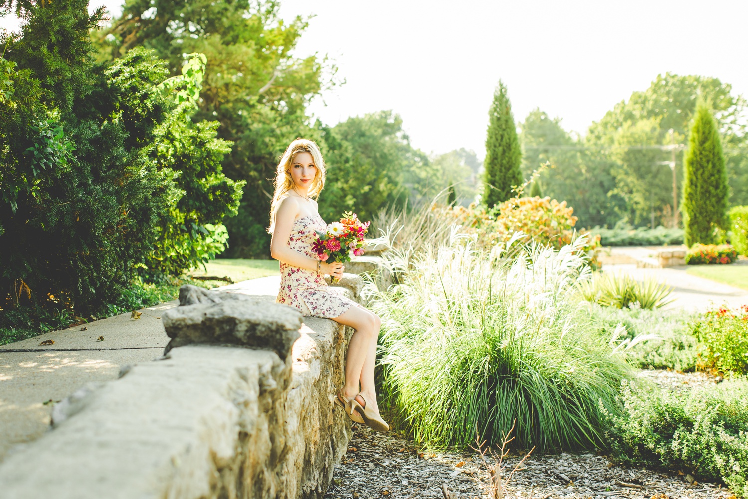 Senior Photographs at Park in Tulsa OK