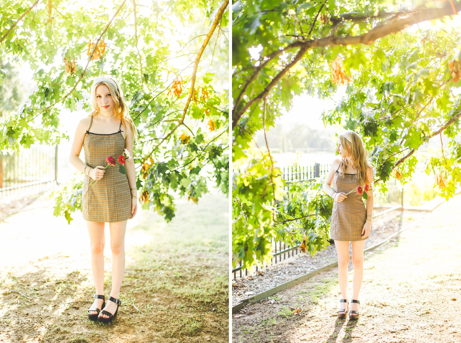 Senior Photographs at Park in Tulsa OK