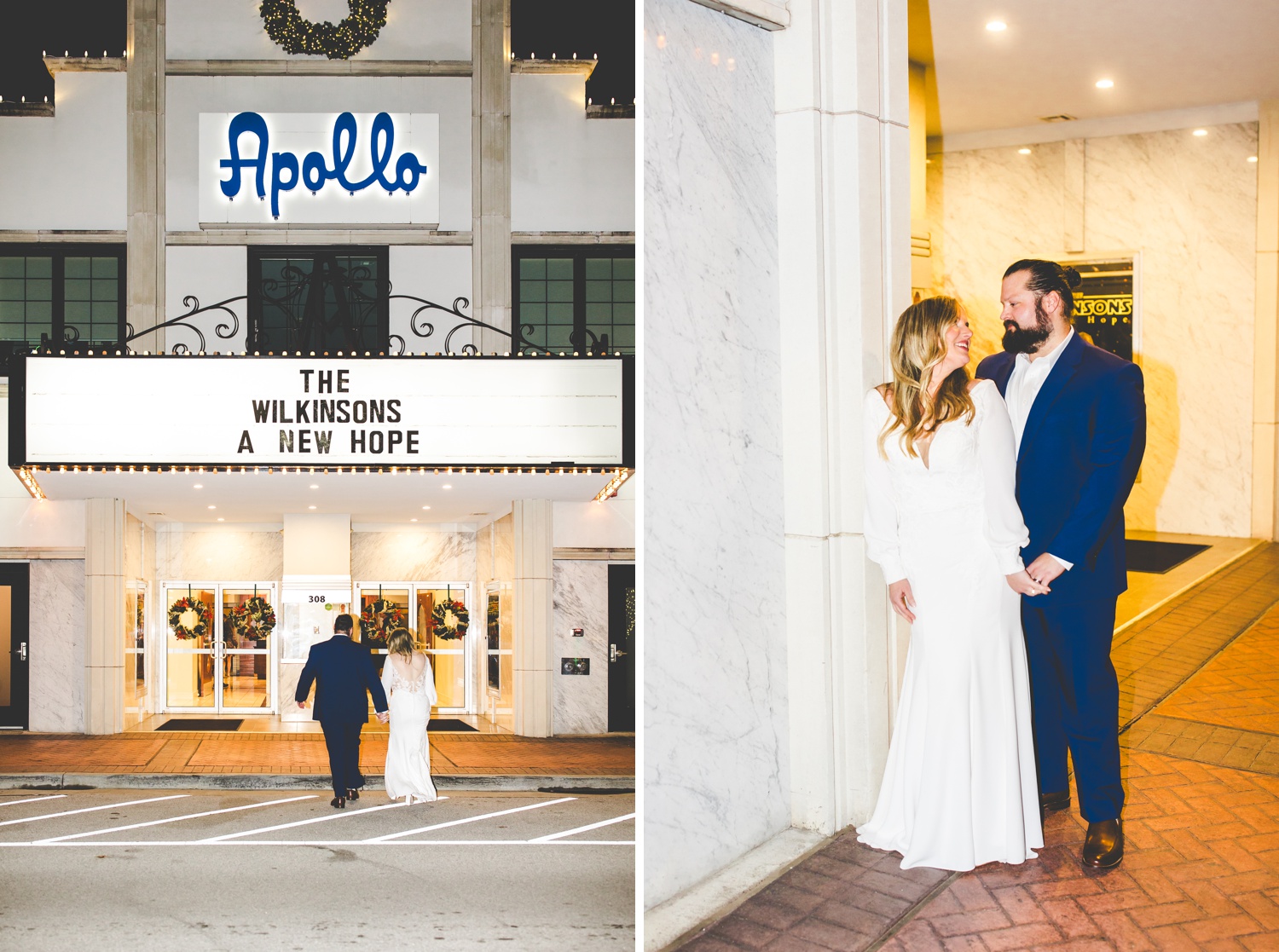 Colorful Wedding Photography in Springdale, Winter Wedding at Apollo on Emma