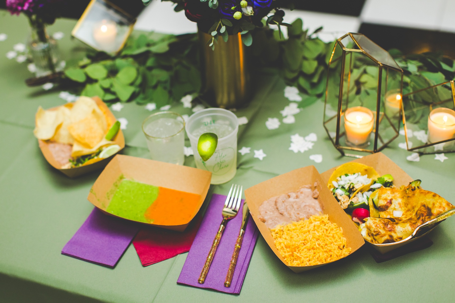 Colorful Wedding Photography in Springdale, Winter Wedding at Apollo on Emma