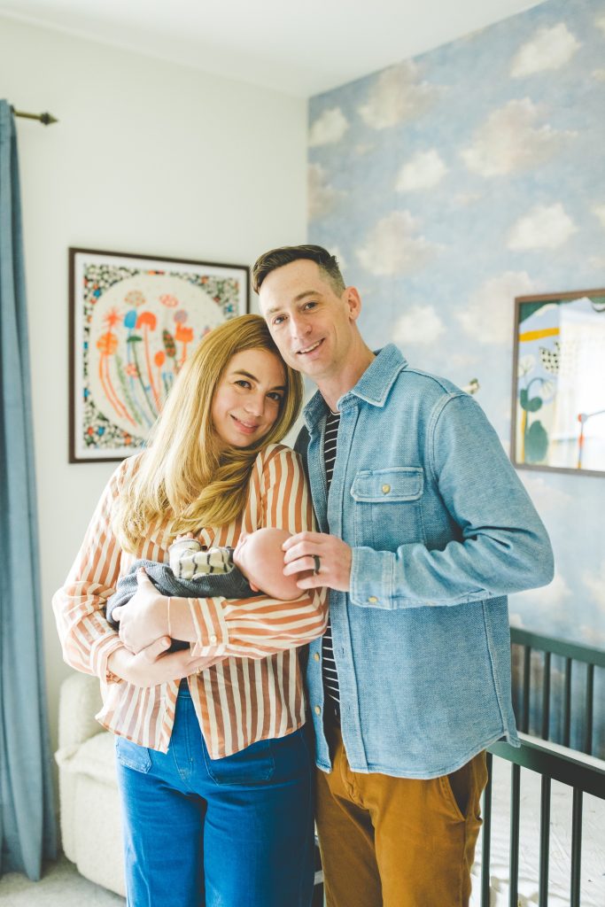 In Home Lifestyle Newborn Photos in Bentonville Arkansas