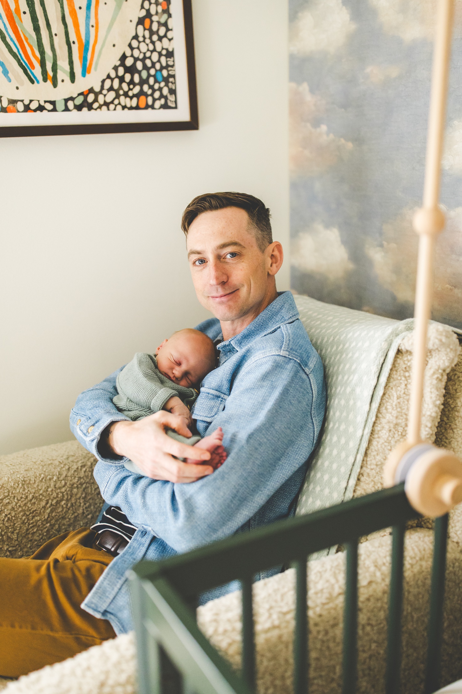 Cinematic Vintage Aesthetic Newborn Photos in Arkansas 