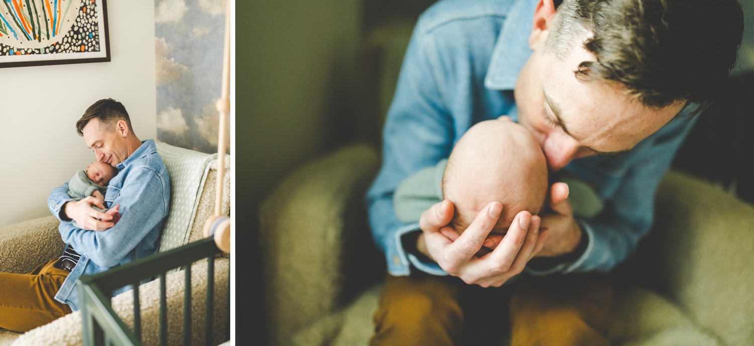 Cinematic Vintage Aesthetic Newborn Photos in Arkansas 