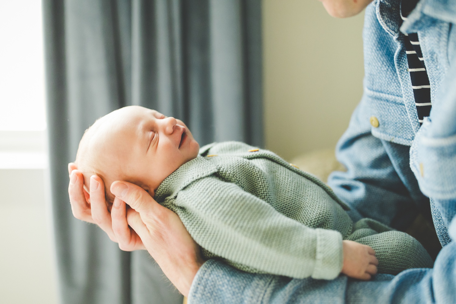 Cinematic Vintage Aesthetic Newborn Photos in Arkansas 