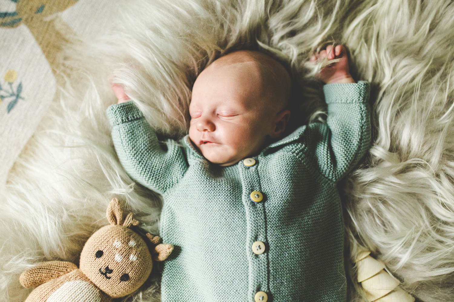 Cinematic Vintage Aesthetic Newborn Photos in Arkansas 