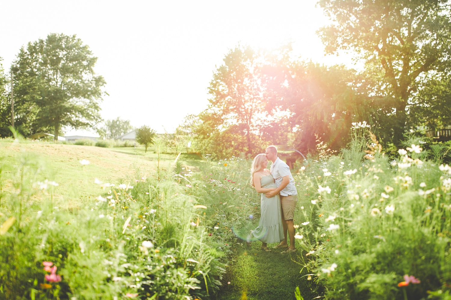 Cinematic Maternity Photos in Northwest Arkansas 