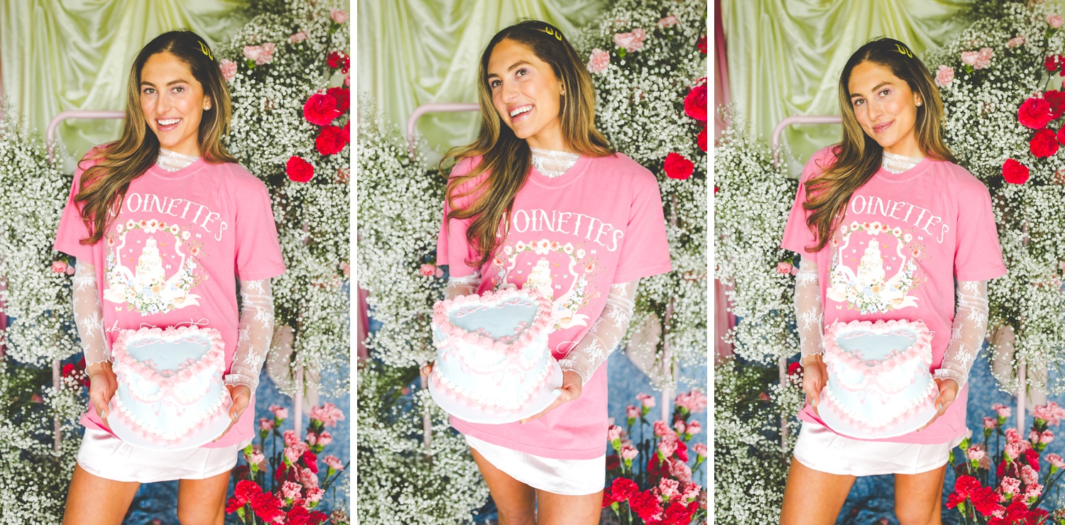 Marie Antoinette Floral History Tee Shirt by Opal and June