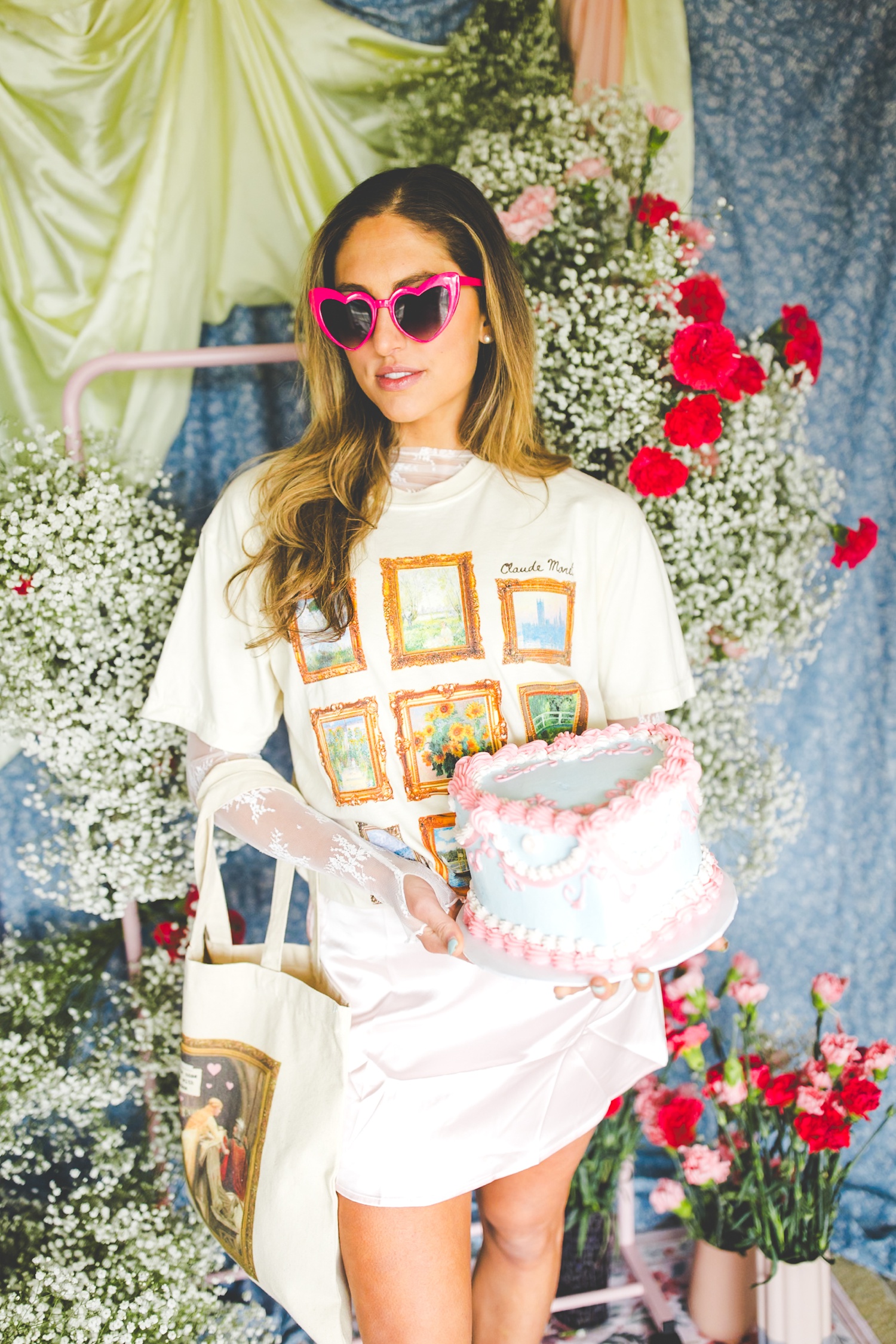 Claude Monet Art History T-Shirt by Opal and June