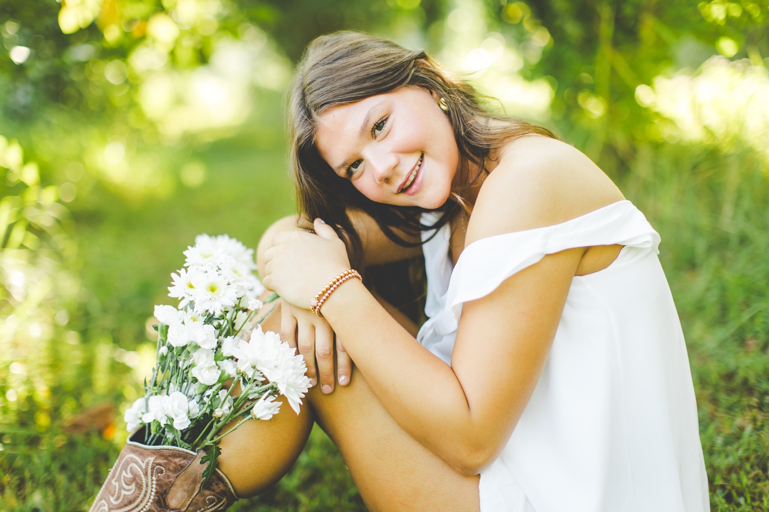 Outdoor Fayetteville Arkansas Senior Photos