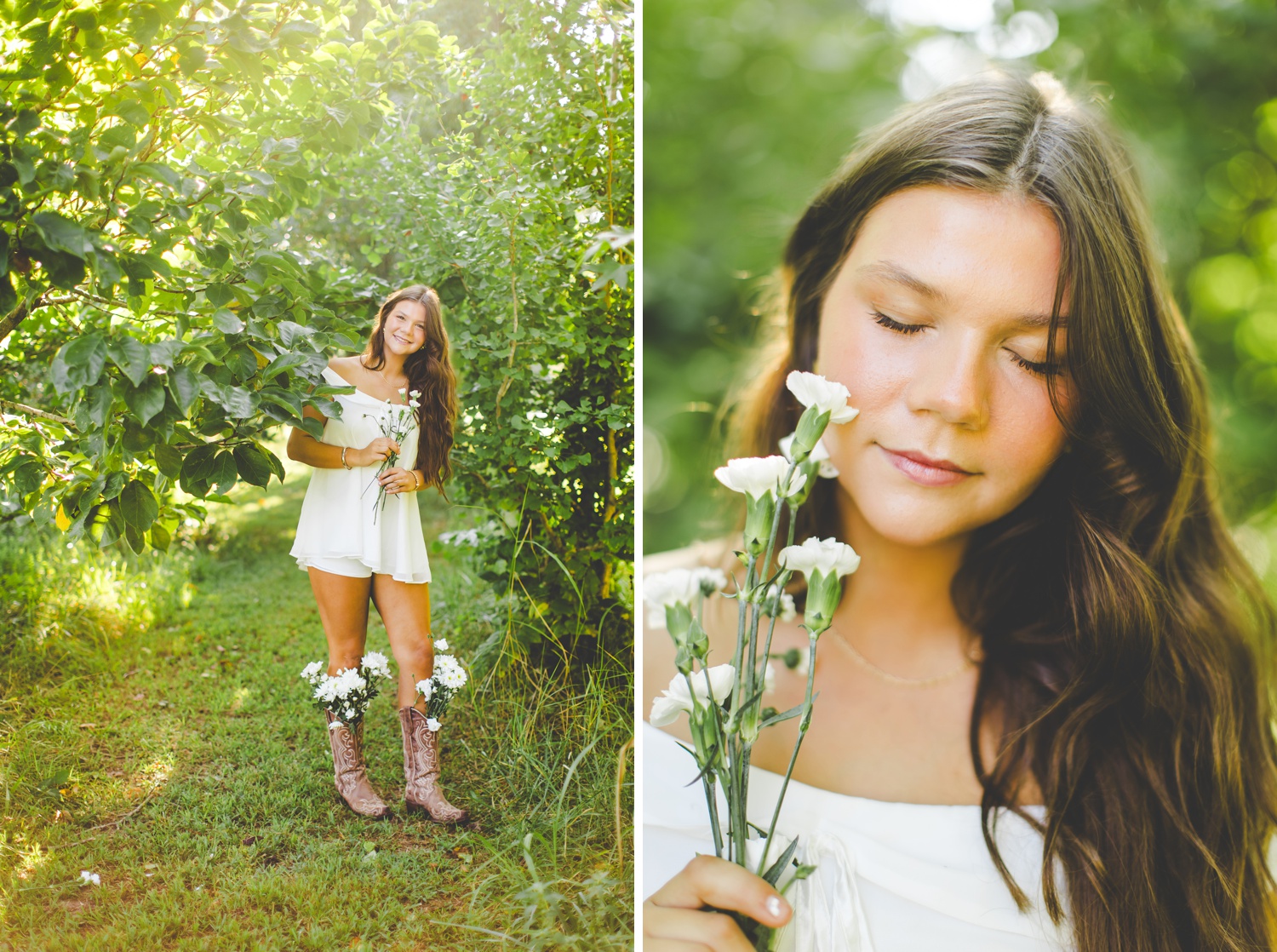 Outdoor Fayetteville Arkansas Senior Photos