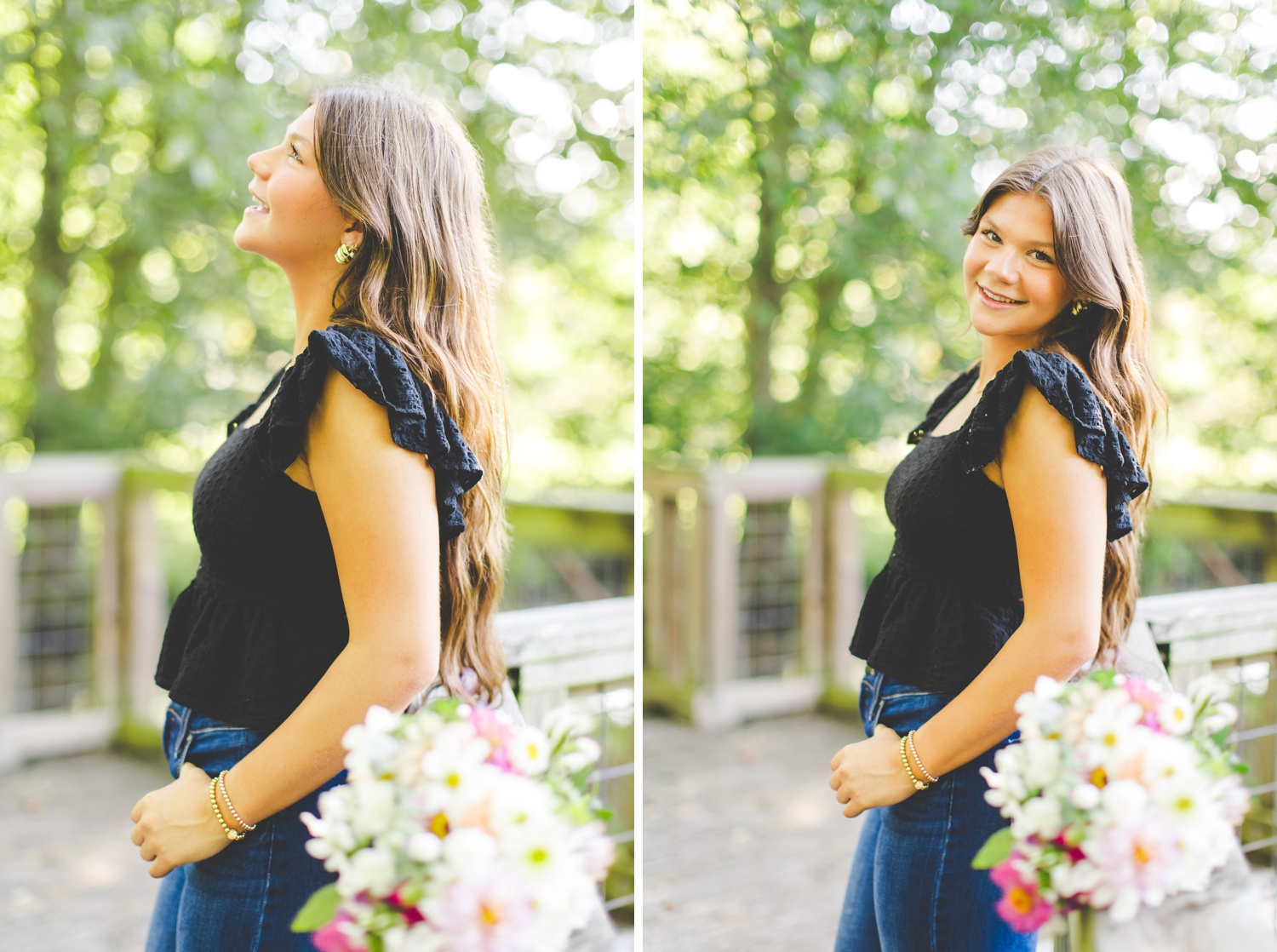 Outdoor Fayetteville Arkansas Senior Photos