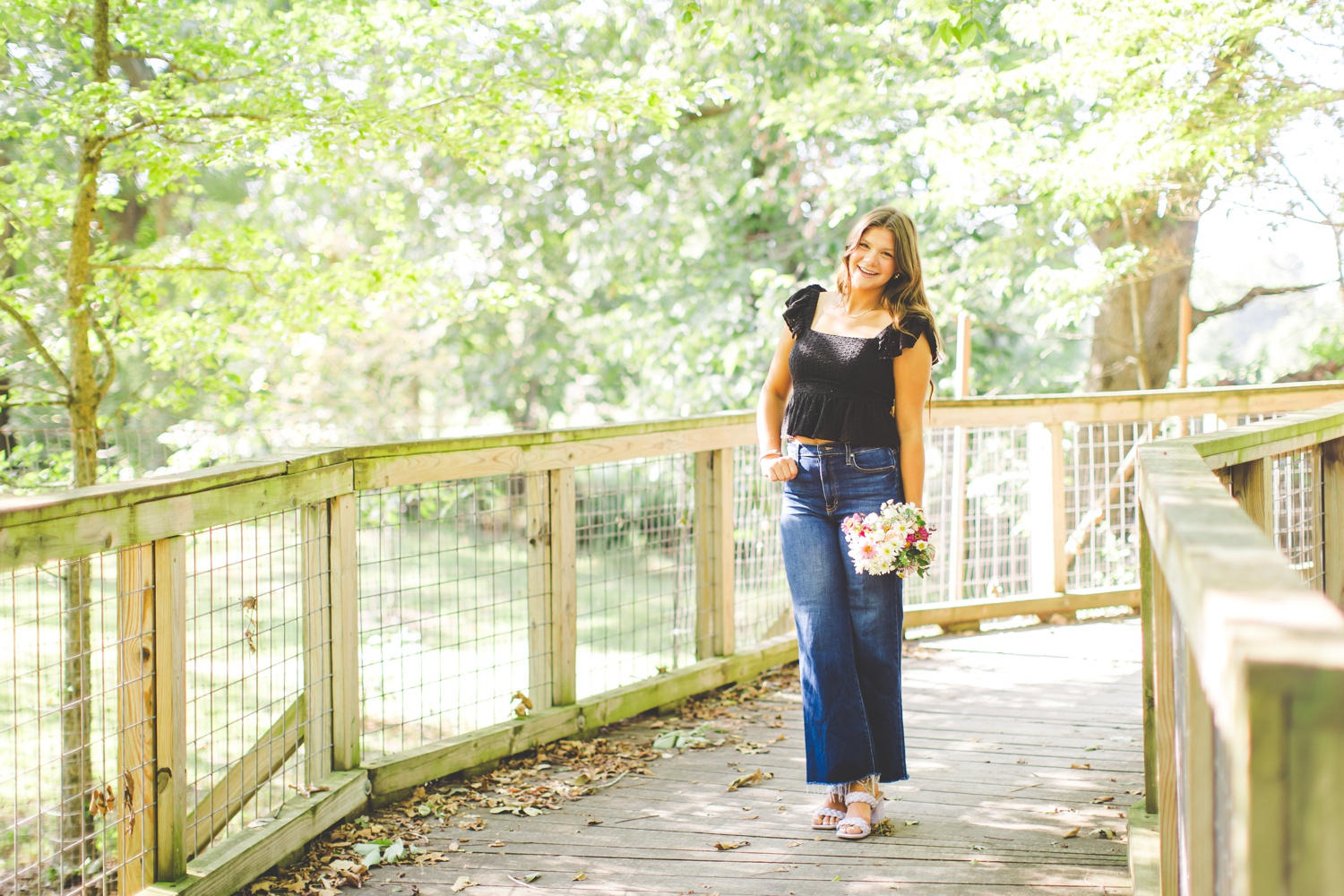 Nature Senior Photos in Northwest Arkansas