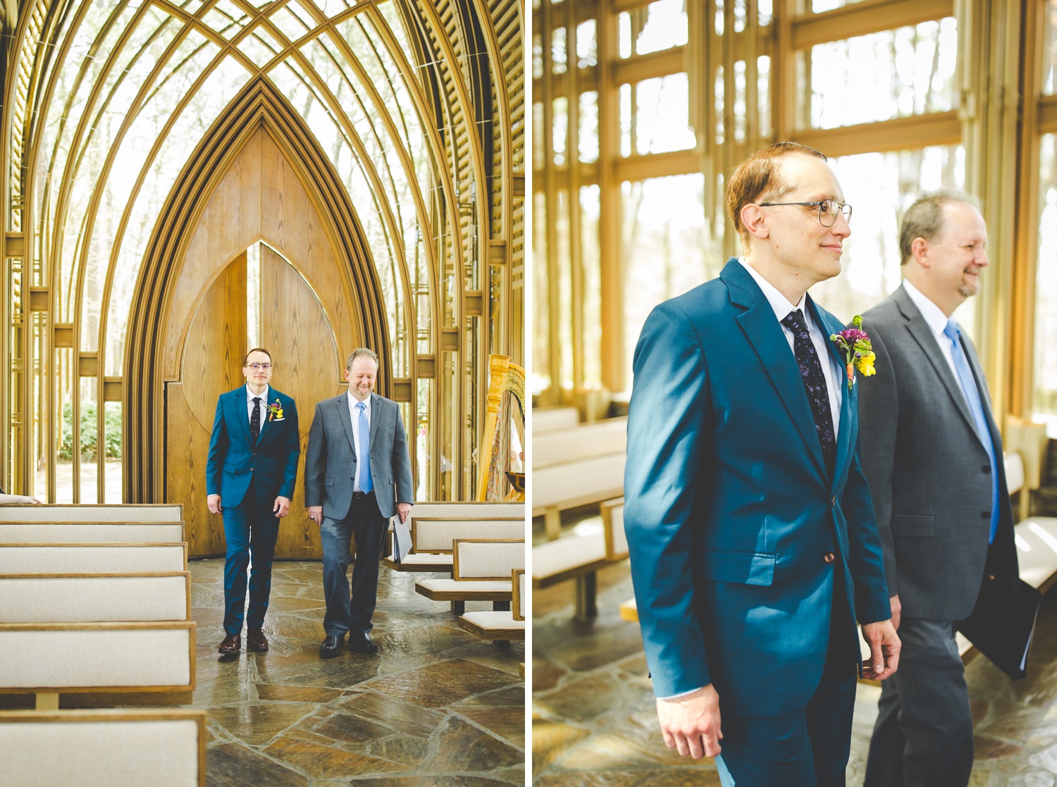 Elopement at Cooper Chapel in Bella Vista