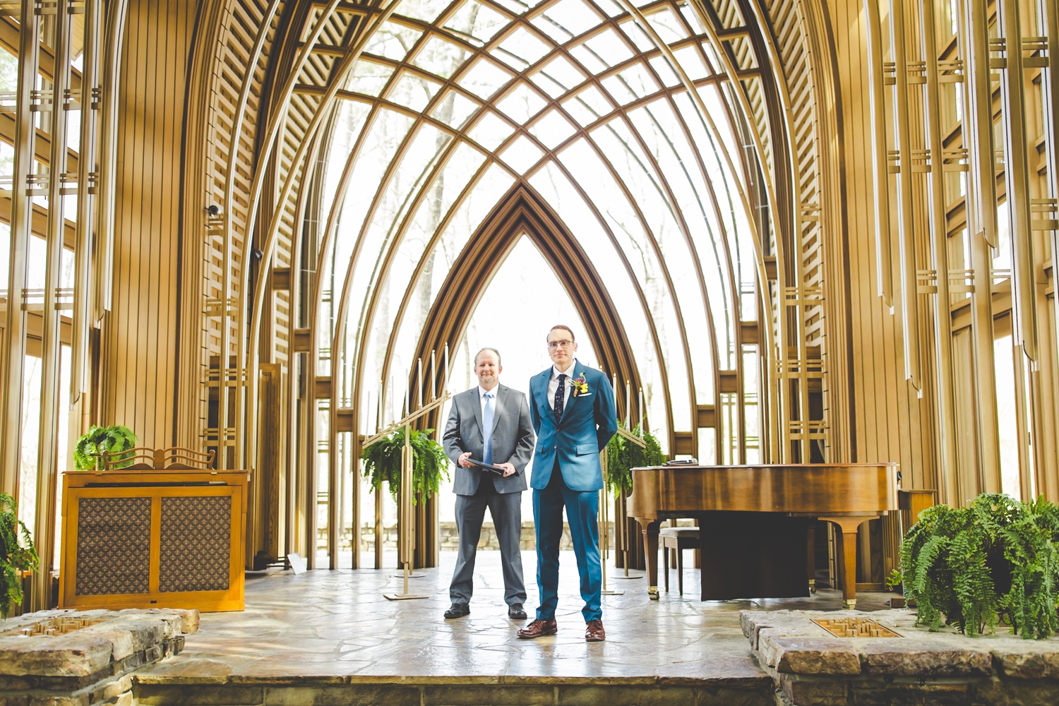 Elopement at Cooper Chapel in Bella Vista