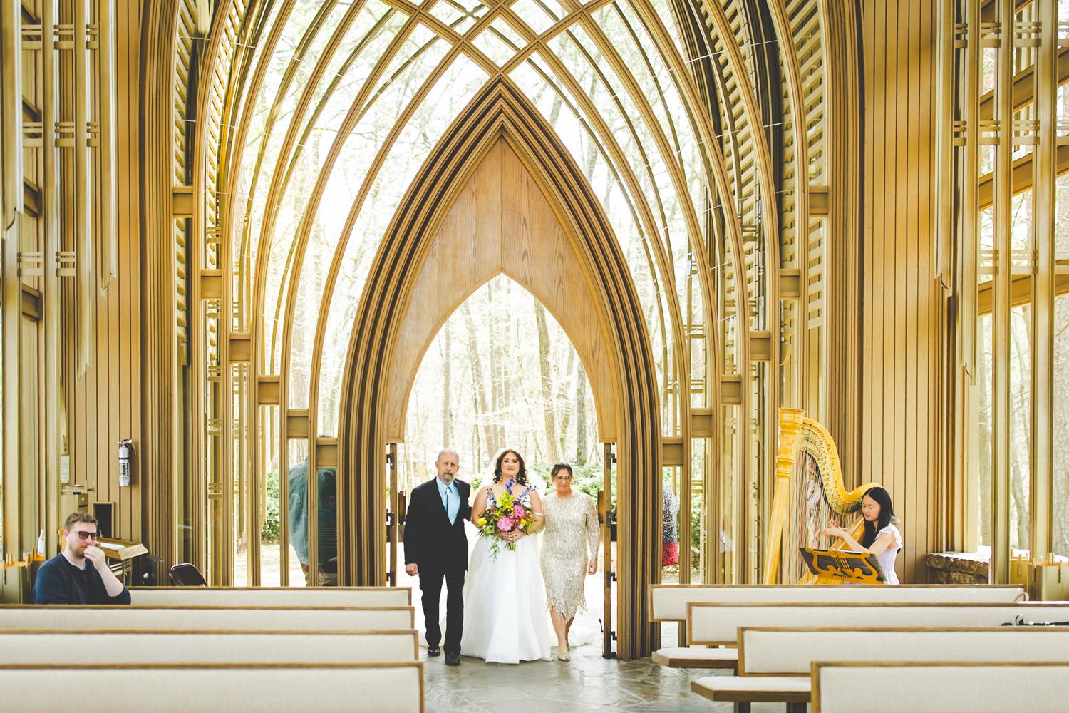 Elopement at Cooper Chapel in Bella Vista