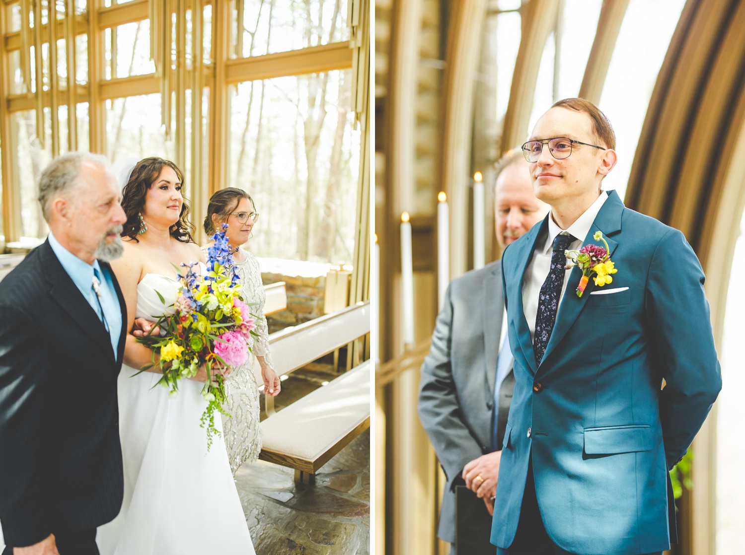 Elopement at Cooper Chapel in Bella Vista