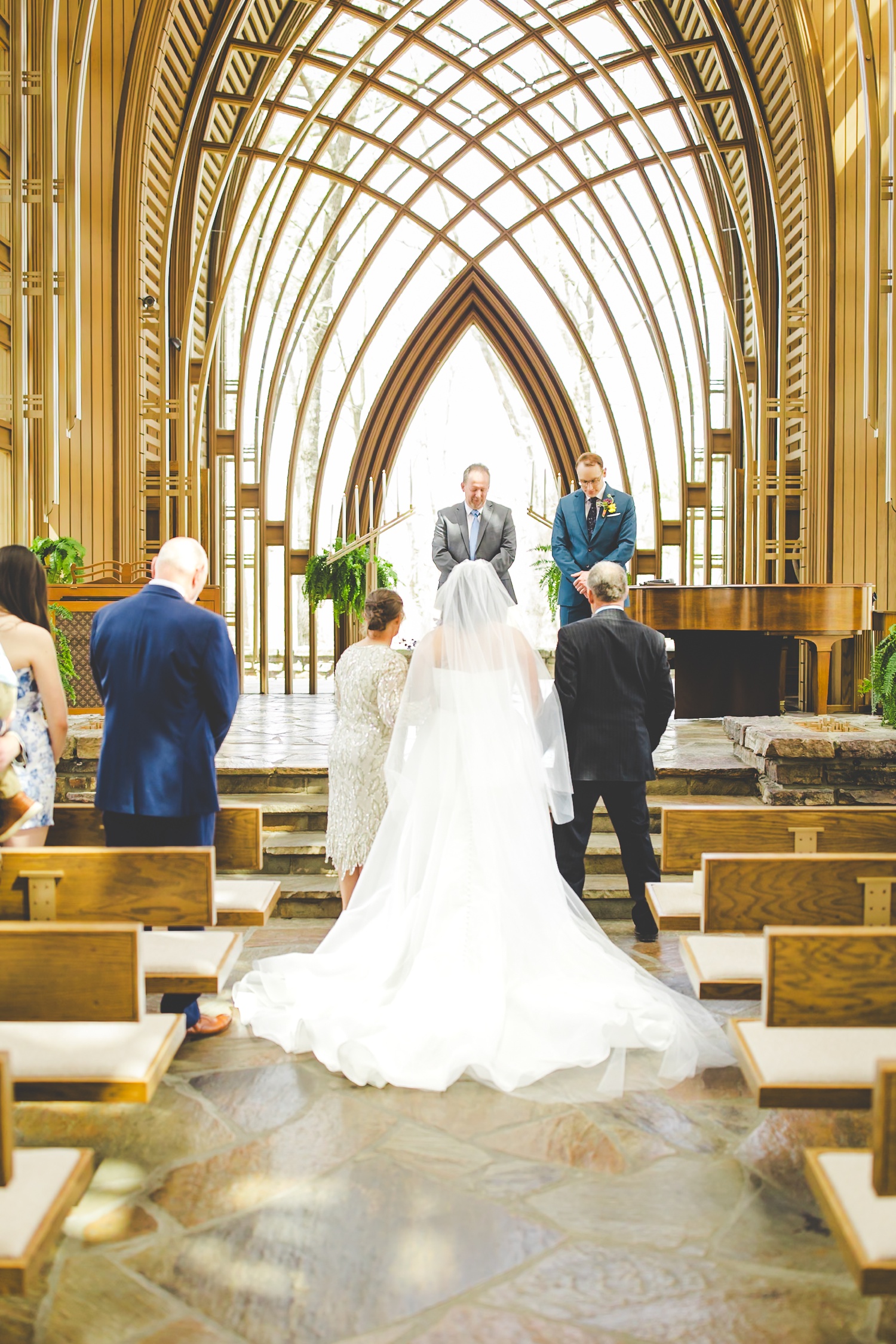 Elopement at Cooper Chapel in Bella Vista