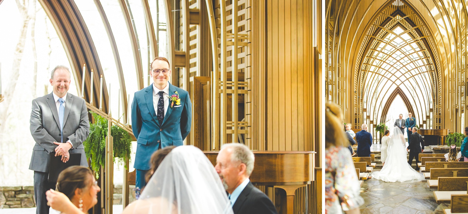 Elopement at Cooper Chapel in Bella Vista