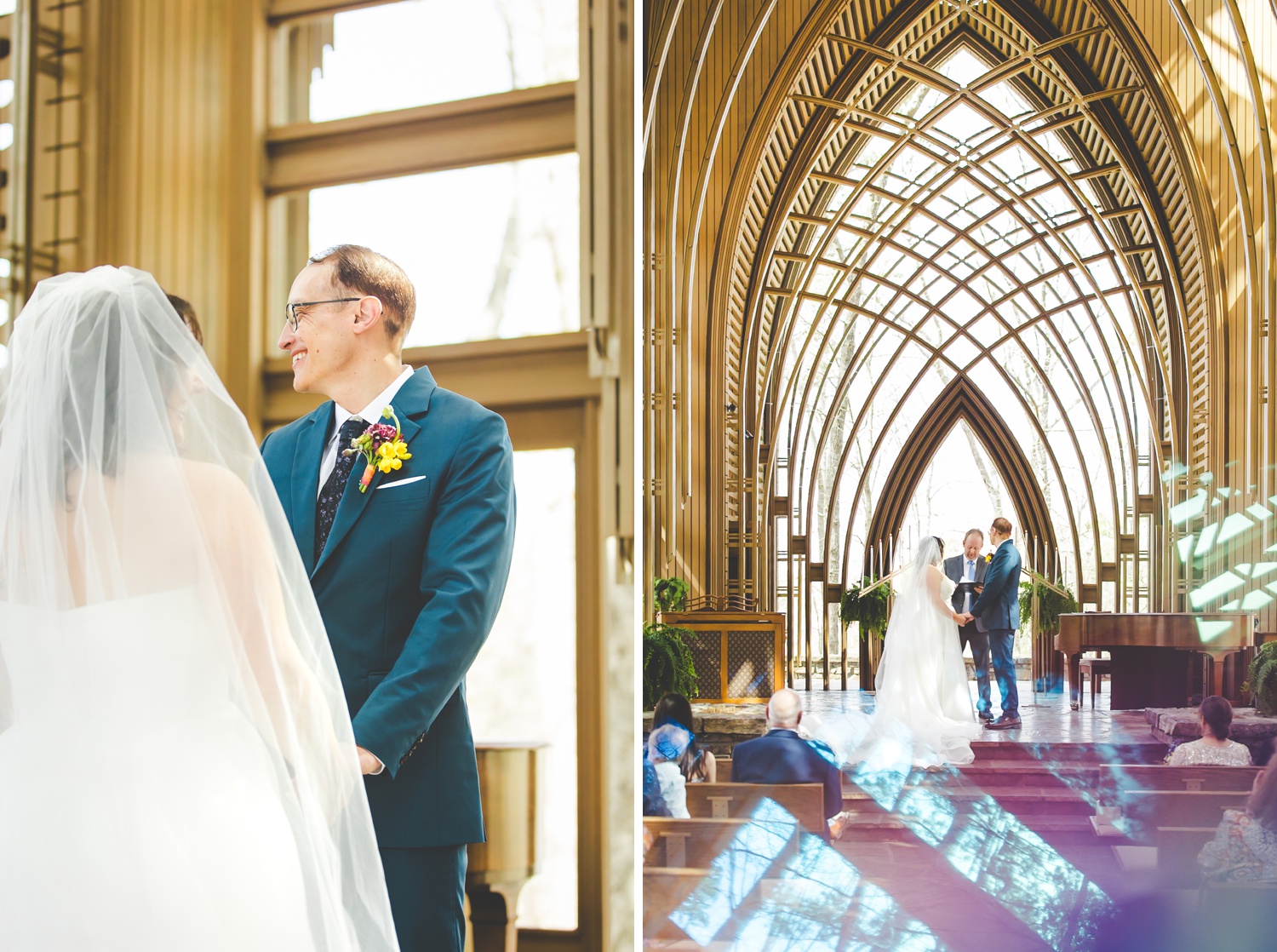 Wedding Ceremony at Mildred B Cooper Chapel
