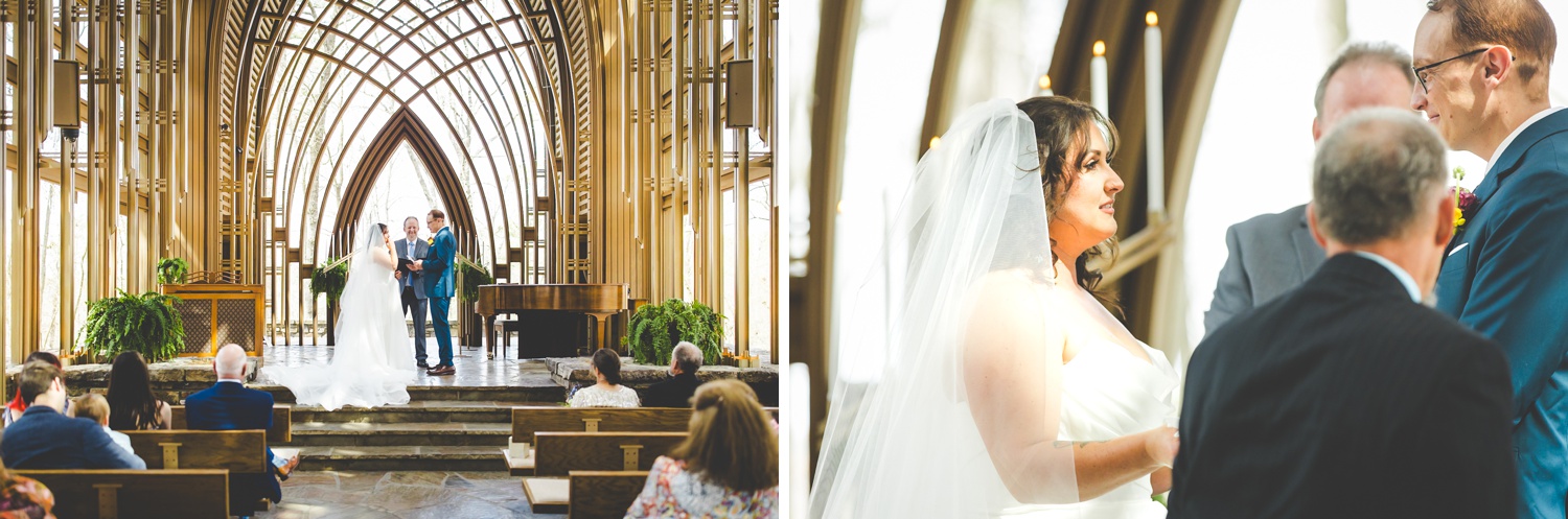 Wedding Ceremony at Mildred B Cooper Chapel