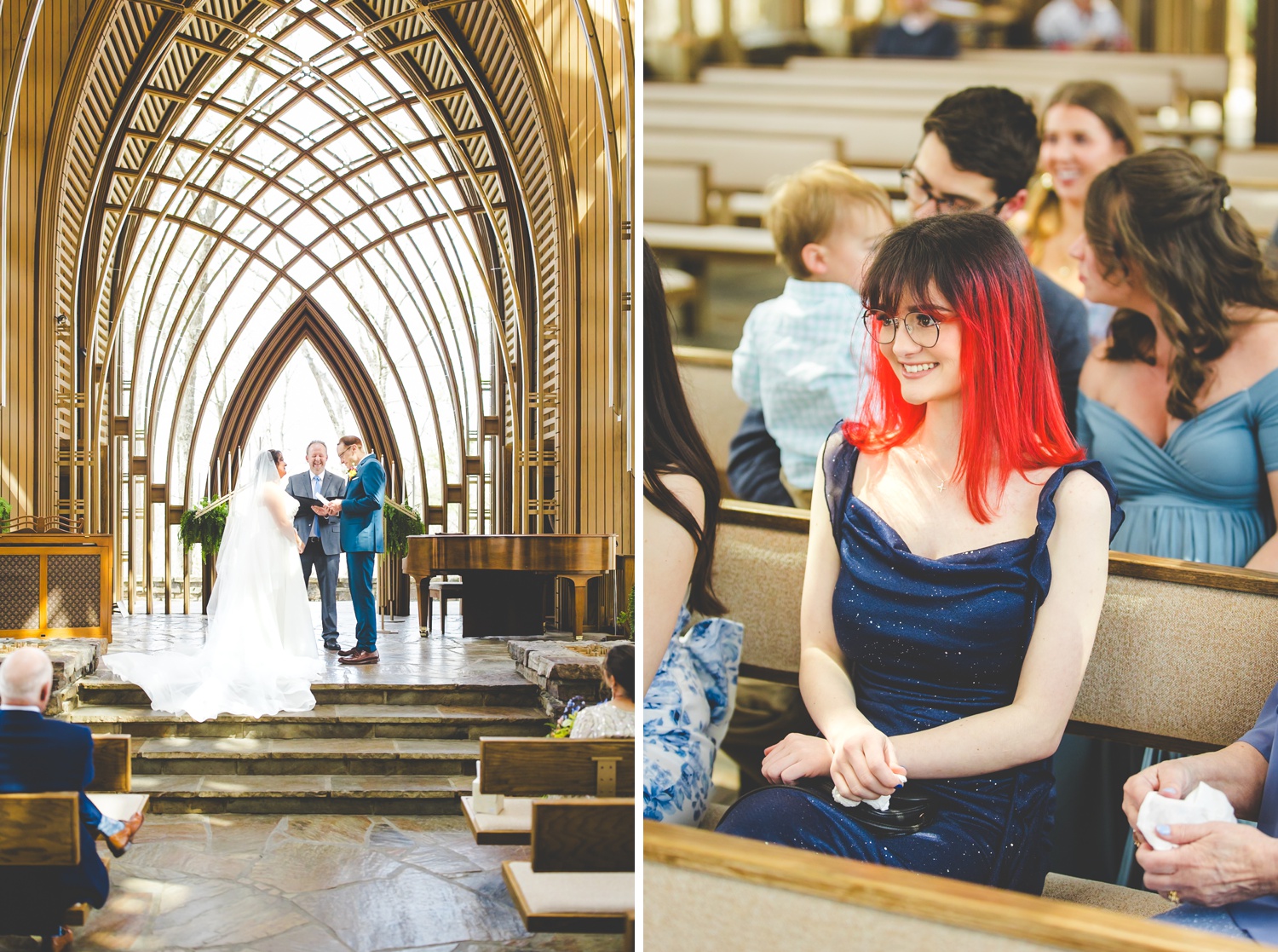 Wedding Ceremony at Mildred B Cooper Chapel