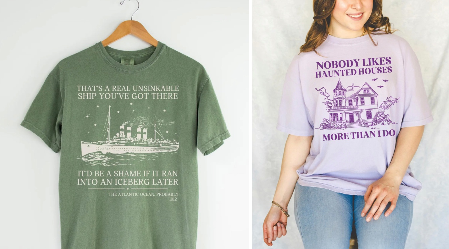 Colorful Halloween Tees for Art History Lovers and Historians