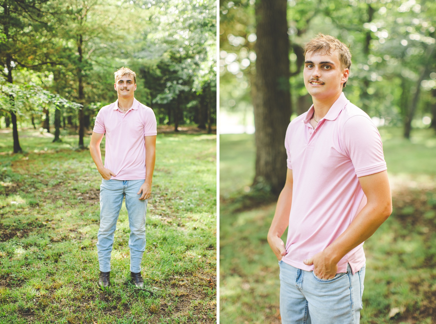 Summer Senior Photographs in Northwest Arkansas