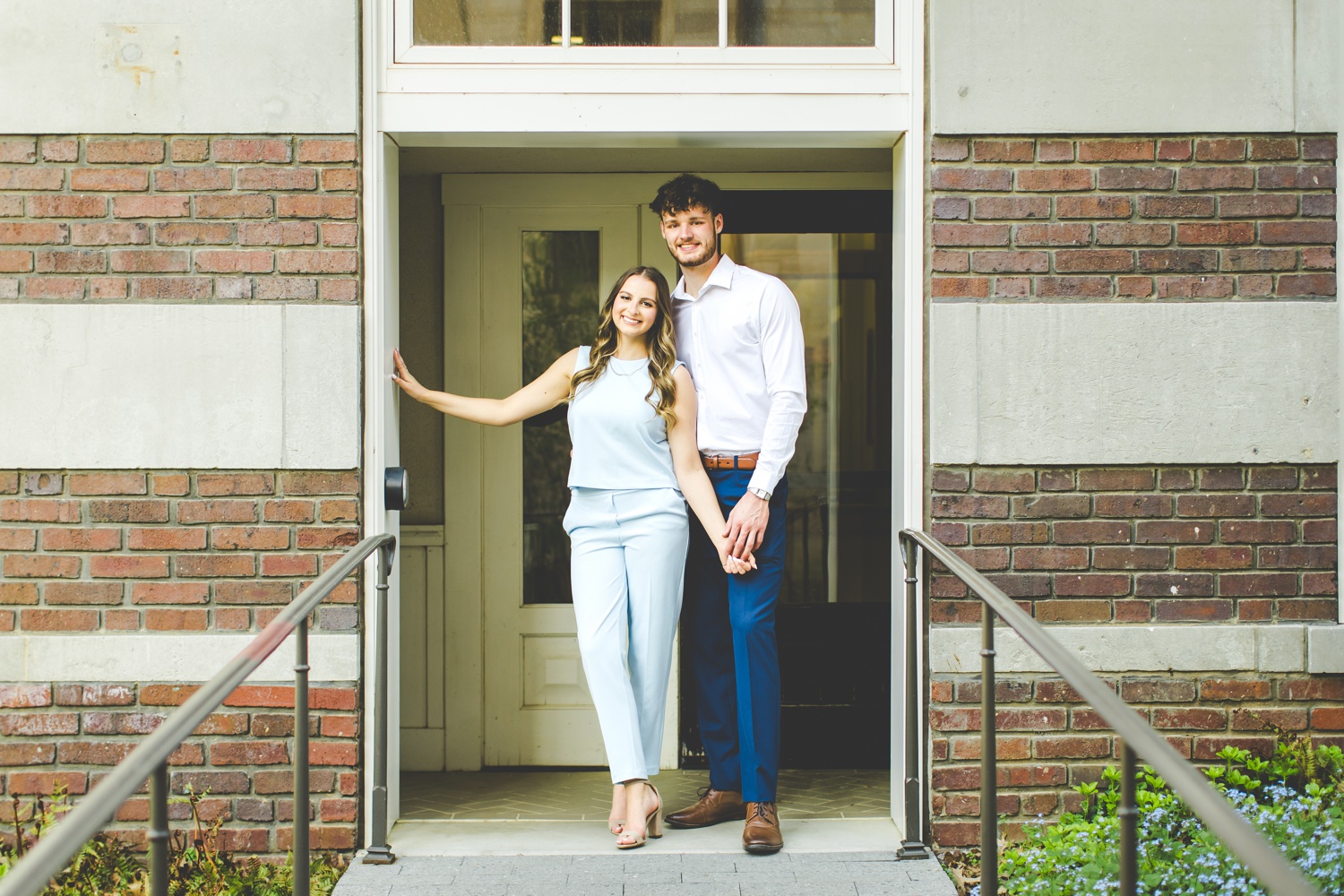 College Senior Portraits in Fayetteville Arkansas