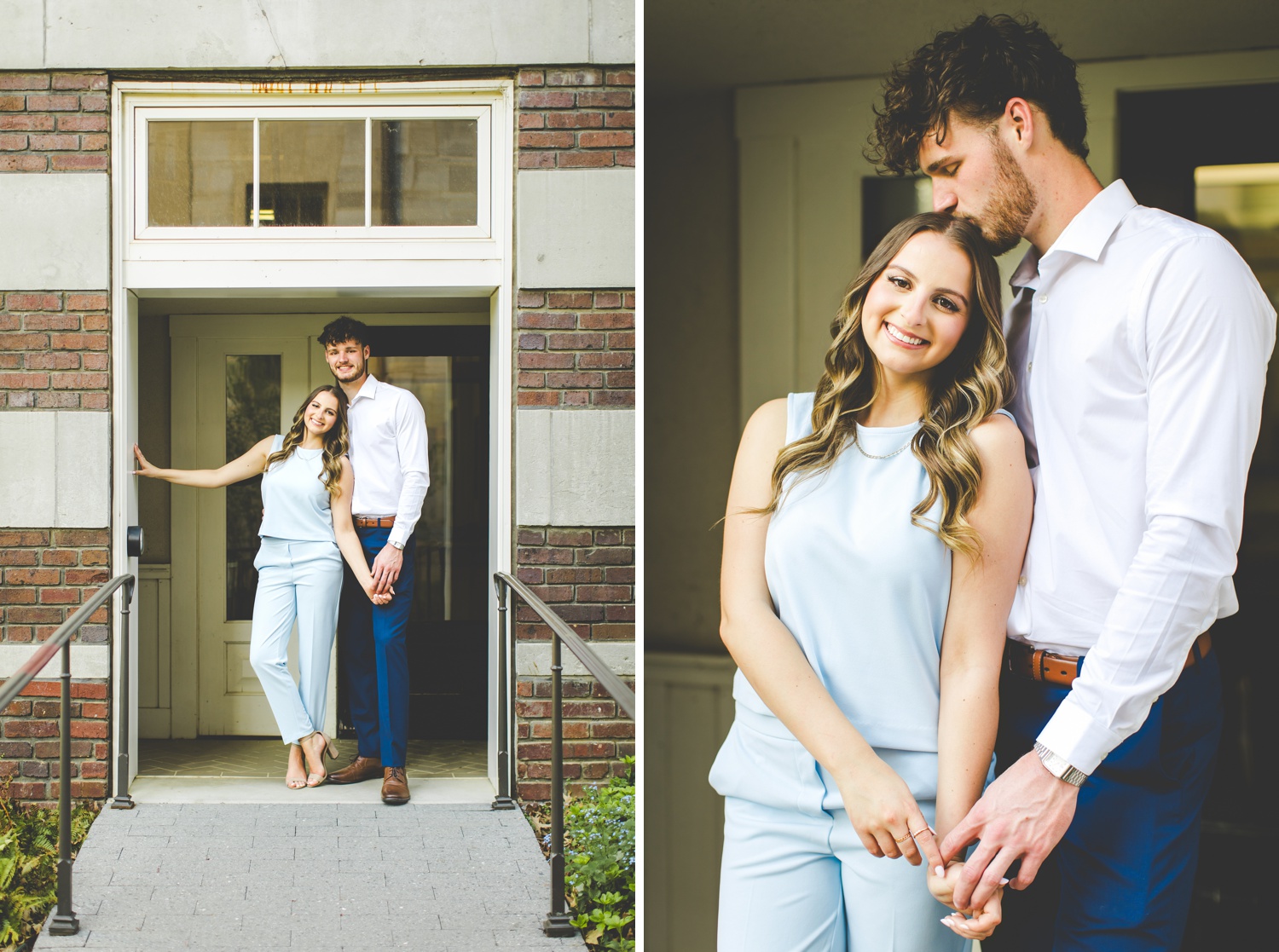 College Senior Portraits in Fayetteville Arkansas