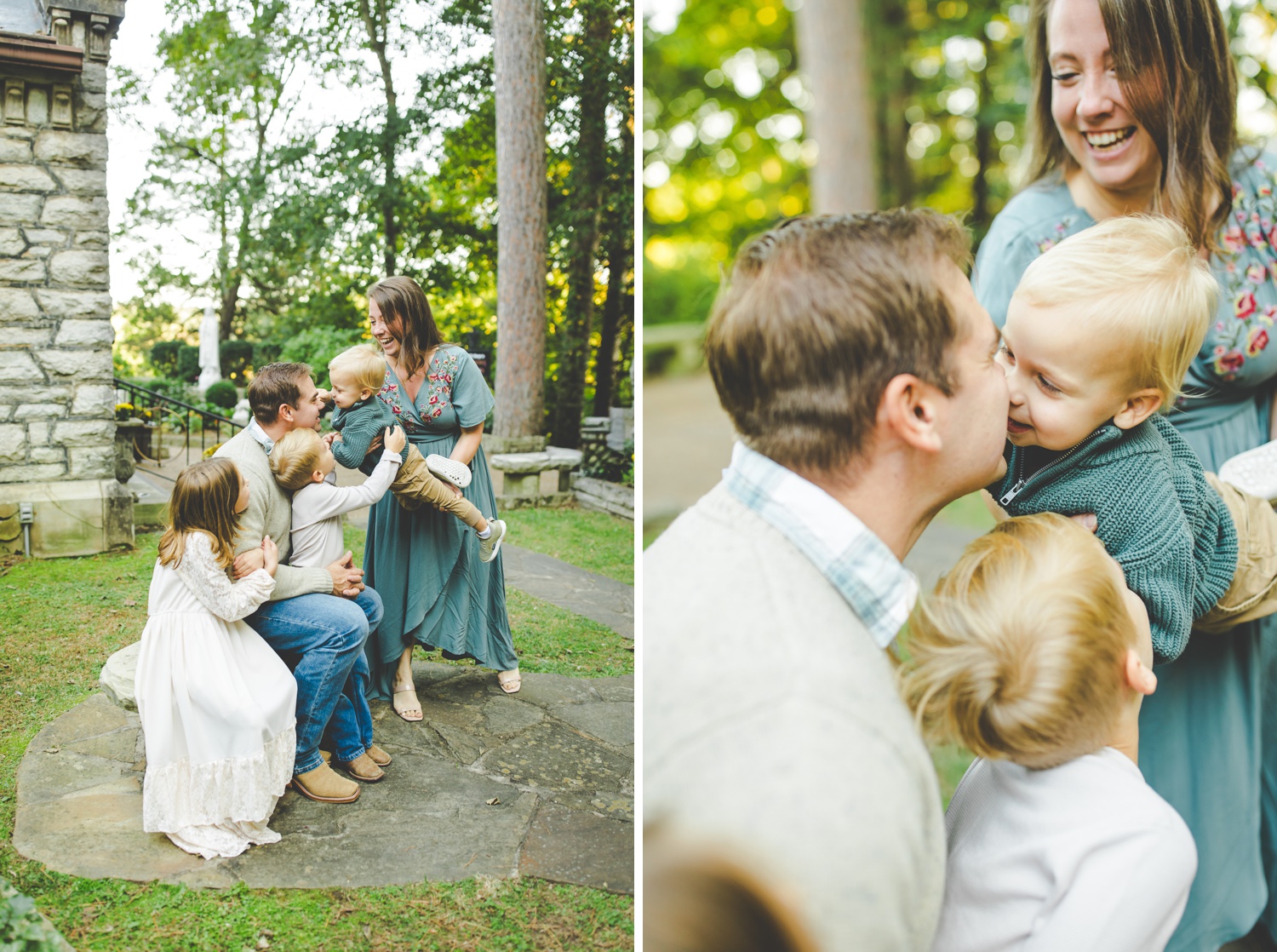 Colorful Family Photos in Eureka Springs Arkansas