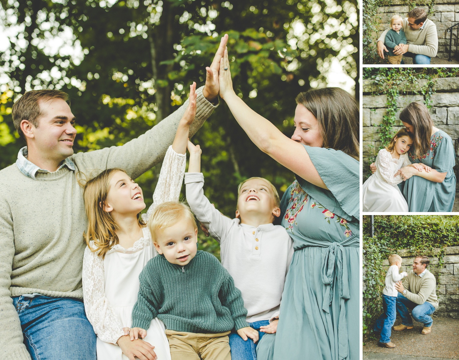 Colorful Family Photos in Eureka Springs Arkansas